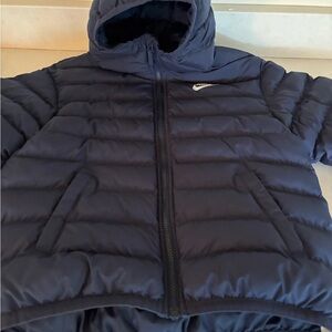 Nike Navy Puffer Jacket